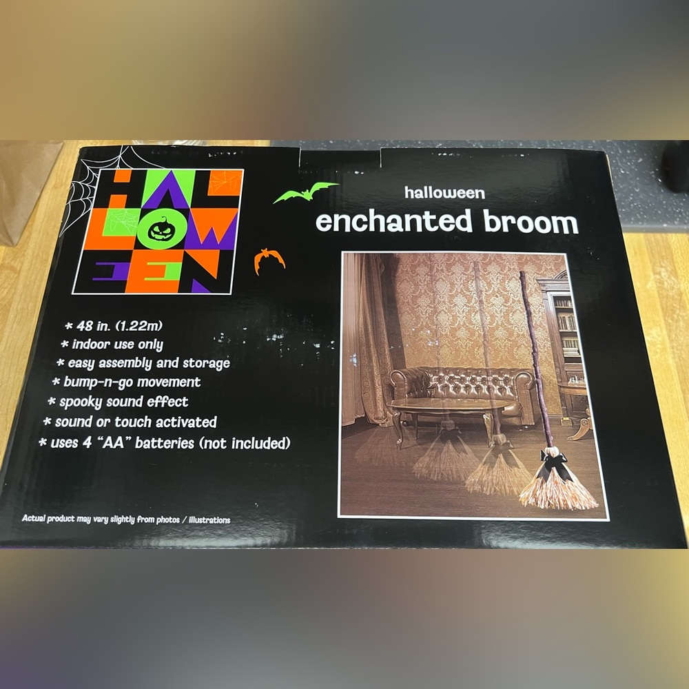 SOLD! Animated Broom Moves & Make Noises- NIB - Picture 3 of 6